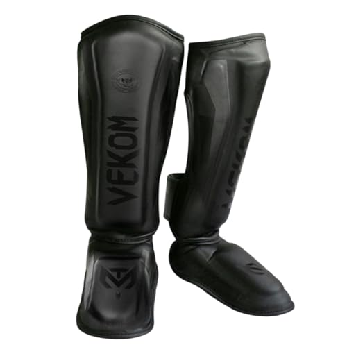Serenitison Schienbeinschutz,Unisex,Schienbeinschoner Kickboxen,PU Leder,Herren Damen Fußschutz Kick Boxing Ausrüstung,Verdickte Kampfschutzausrüstung,für Training,Sparring,Boxausrüstung Kampfsport Serenitison Schienbeinschutz,Unisex,Schienbeinschoner Kickboxen,PU Leder,Herren Damen Fußschutz Kick Boxing Ausrüstung,Verdickte Kampfschutzausrüstung,für Training,Sparring,Boxausrüstung Kampfsport von Serenitison