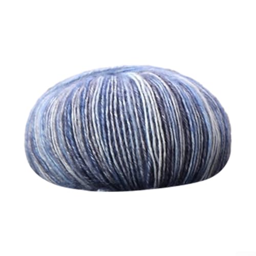 Camouflage-Baumwollgarn-Knäuel für kreatives Bastelarbeiten, weiches Material zum Stricken von Pullovern und Schals, 50 g (8) von Serenophile