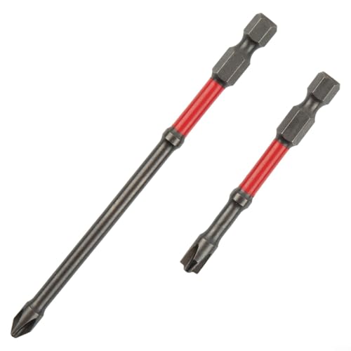 Spezial-Magnet-Kreuzschraubendreher-Bit FPH2, 6 mm, für Leistungsschalter und Schalter (65 mm + 110 mm) von Serenophile