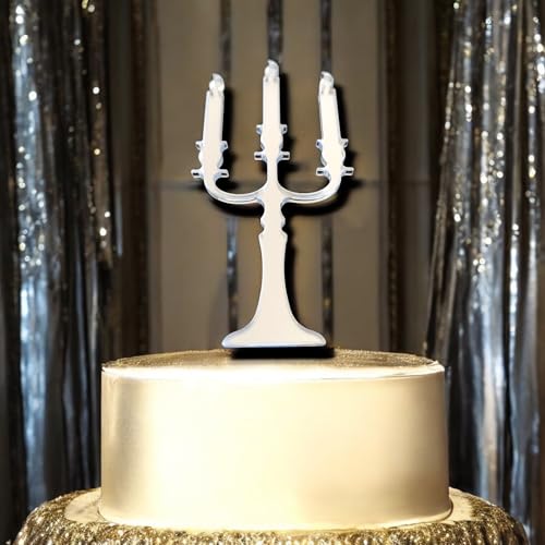 Servewell Candleabra Kuchendekoration, 10 cm Servewell Candleabra Kuchendekoration, 10 cm von Servewell