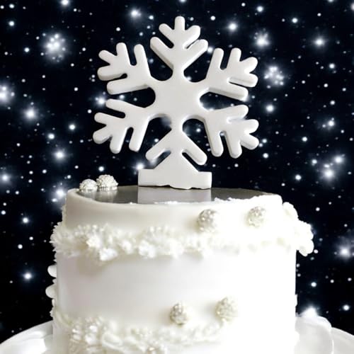 Servewell Schneeflocken-Kuchenaufsätze, 15 cm Servewell Schneeflocken-Kuchenaufsätze, 15 cm von Servewell