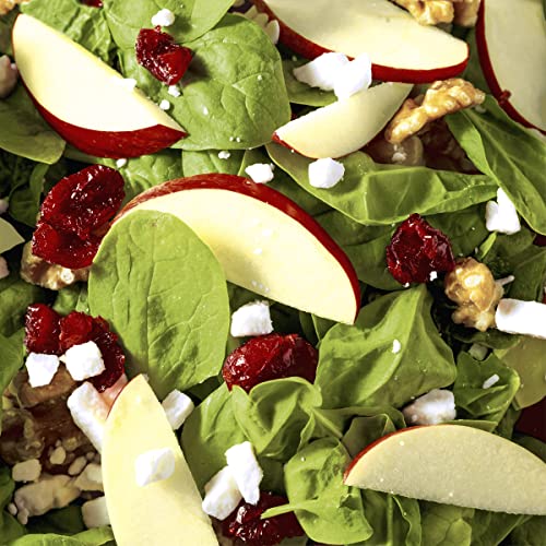 20 Servietten Frischer Salat mit Nüssen und Äpfeln 33cm von Serviette Frühling Sommer