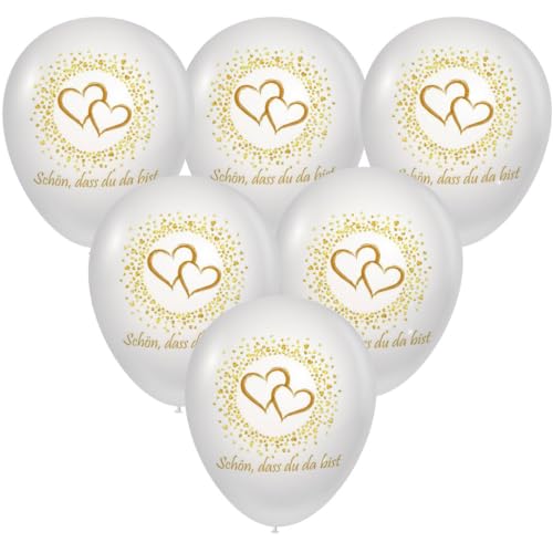 10 Luftballons Hochzeit Goldene Herzen - Cute Golden Hearts. Festliche Luftballons Hochzeit Heirat Valentinstag als Dekoration. 10 Luftballons Hochzeit Goldene Herzen - Cute Golden Hearts. Festliche Luftballons Hochzeit Heirat Valentinstag als Dekoration. von Serviettenshop