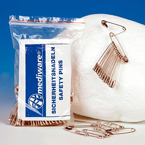 Servoprax H1 15806 Sicherheitsnadeln, 3 = 3,50 mm (144-er Pack) von Servoprax