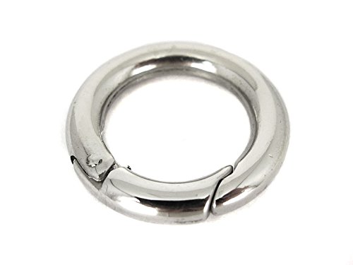 Edelstahlverschluss/Edelstahlkarabiner “Ring“ 20mm Durchmesser - 1 Stück von Sescha