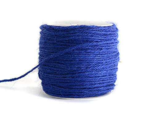 Sescha Hanfschnur/Hanfband in blau 2 mm - 5 m Sescha Hanfschnur/Hanfband in blau 2 mm - 5 m von Sescha