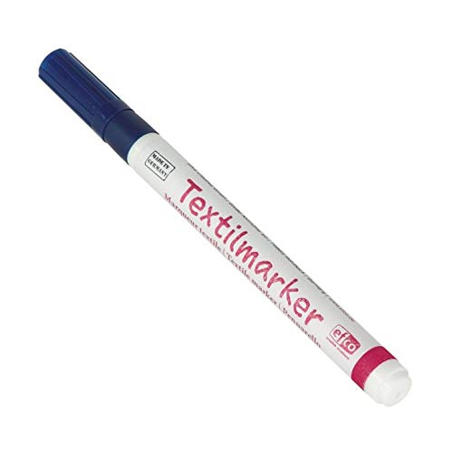 efco Textilmarker feine Spitze 1 - 2 mm dunkelblau efco Textilmarker feine Spitze 1 - 2 mm dunkelblau von Sescha