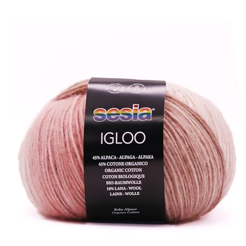 Sesia Igloo Garn 150 g Knäuel 330 m (0445 Taupe) von Sesia