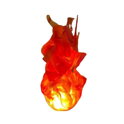 Sessleger Schwimmender Feuerball für Halloween, Flammenlampe, Künstliches Künstliches Feuer, Schwimmende Requisiten Ohne Flamme für Halloween-Dekoration zu Hause Sessleger Schwimmender Feuerball für Halloween, Flammenlampe, Künstliches Künstliches Feuer, Schwimmende Requisiten Ohne Flamme für Halloween-Dekoration zu Hause von Sessleger