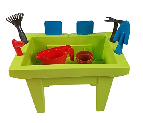 SESUA Kinderhochbeet mit Gartenwerkzeug 12tlg. 43x31x27,5cm Garten Terrasse Balkon SESUA Kinderhochbeet mit Gartenwerkzeug 12tlg. 43x31x27,5cm Garten Terrasse Balkon von SESUA