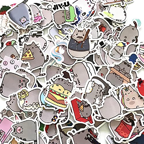 ⭐️ Aufkleber für Scrapbooking ⭐️ 100 Stück niedliche Katzen-Aufkleber – Personalisierung PC, Hefte, Laptop, Gepäck, Telefone... von SetProducts