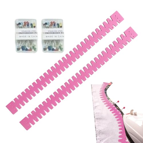 Setauoo Flexibler Silikon Saumformer Nähen,Verstellbares Heißkantendruck Werkzeug | Quiltzubehör Für Nahttrenner, Bügelvorlagen & Kantenverarbeitung Setauoo Flexibler Silikon Saumformer Nähen,Verstellbares Heißkantendruck Werkzeug | Quiltzubehör Für Nahttrenner, Bügelvorlagen & Kantenverarbeitung von Setauoo