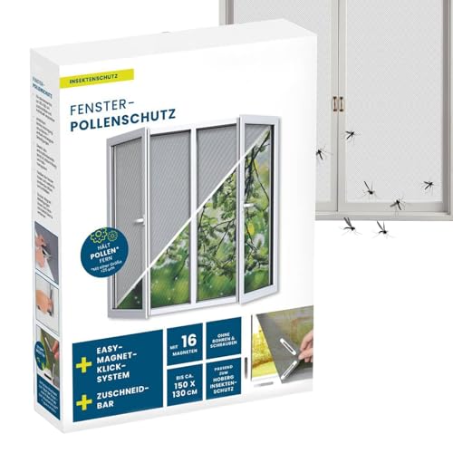 Setauoo - Insektenschutzgitter Netz | Verschleißfeste Fliegengaze Mit Magnetverschluss Für Zuhause Haus Wohnung von Setauoo