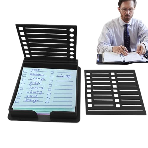 postits Notizzettelspender, Haftnotiz Schablone Mit Haftnotiz, Haftnotizen Halter Mit Schablone, Notizblock Haftnotizhalter, Haftnotiz Organizer Spender Für Schreibtisch Büro Zuhause postits Notizzettelspender, Haftnotiz Schablone Mit Haftnotiz, Haftnotizen Halter Mit Schablone, Notizblock Haftnotizhalter, Haftnotiz Organizer Spender Für Schreibtisch Büro Zuhause von Setauoo