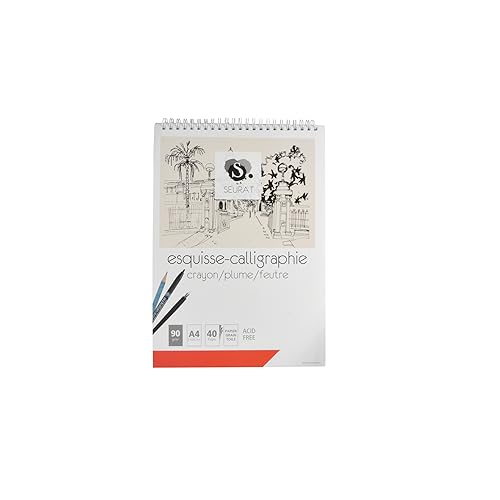 Seurat Art & Malerei, ohne Farbe, A4-21 x 29,7 cm von Homéa