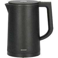 SEVERIN Wasserkocher WK 3483 Cool-Touch schwarz 1,7 l 2200 W von Severin