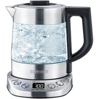 SEVERIN Wasserkocher WK 3473 Deluxe Mini silber 1,0 l 2200 W von Severin