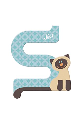 Sevi 83019 Buchstabe S Siamkatze - 10 cm, 460-83-019, Mehrfarbig, ca. 10 x 7,5 cm Sevi 83019 Buchstabe S Siamkatze - 10 cm, 460-83-019, Mehrfarbig, ca. 10 x 7,5 cm von Sevi