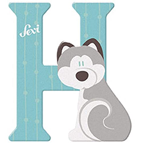 Sevi Tier Holzbuchstaben Name Hannah ca. 10 cm, Türbuchstaben für Kinderzimmer, ABC Lernspielzeug aus Holz, pädagogisches Spielzeug für Kinder ab 3 Jahre, Kindernamen Buchstaben Tiere, Mehrfarbig Sevi Tier Holzbuchstaben Name Hannah ca. 10 cm, Türbuchstaben für Kinderzimmer, ABC Lernspielzeug aus Holz, pädagogisches Spielzeug für Kinder ab 3 Jahre, Kindernamen Buchstaben Tiere, Mehrfarbig von Sevi