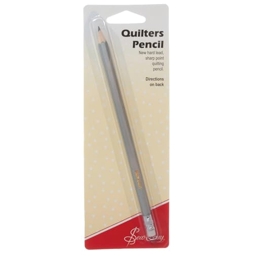 Sew Easy Silberner Markierungsstift – 1 mm Marker für Stoffe, Nähen, Quilten, Schneidern, Basteln, Schneidern Sew Easy Silberner Markierungsstift – 1 mm Marker für Stoffe, Nähen, Quilten, Schneidern, Basteln, Schneidern von Sew Easy