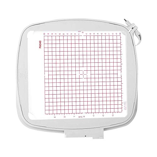 Sew Tech Stickrahmen für Husqvarna Viking Designer Diamond Deluxe Royale, Rubin Deluxe, Topas 50 30 20, Pfaff Creative Sensation Pro usw. Stickmaschine, 8x8 (200x200mm) Quilter's Hoop von Sew Tech