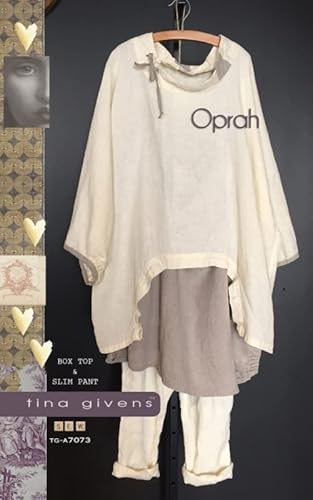 Sew Tina Givens Schnittmuster Oprah Box Top & Slim Pants Tops, Hose XS-3XL Sew Tina Givens Schnittmuster Oprah Box Top & Slim Pants Tops, Hose XS-3XL von Sew Tina Givens
