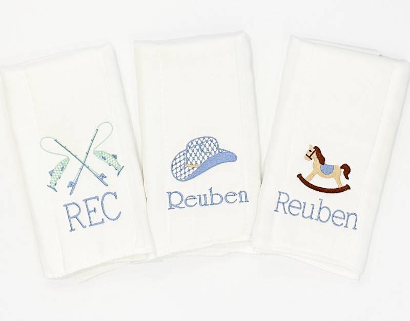 Baby Spucktücher | Für Jungen Baby-Dusche-Geschenk Geschenk von SewAmeliaIsland