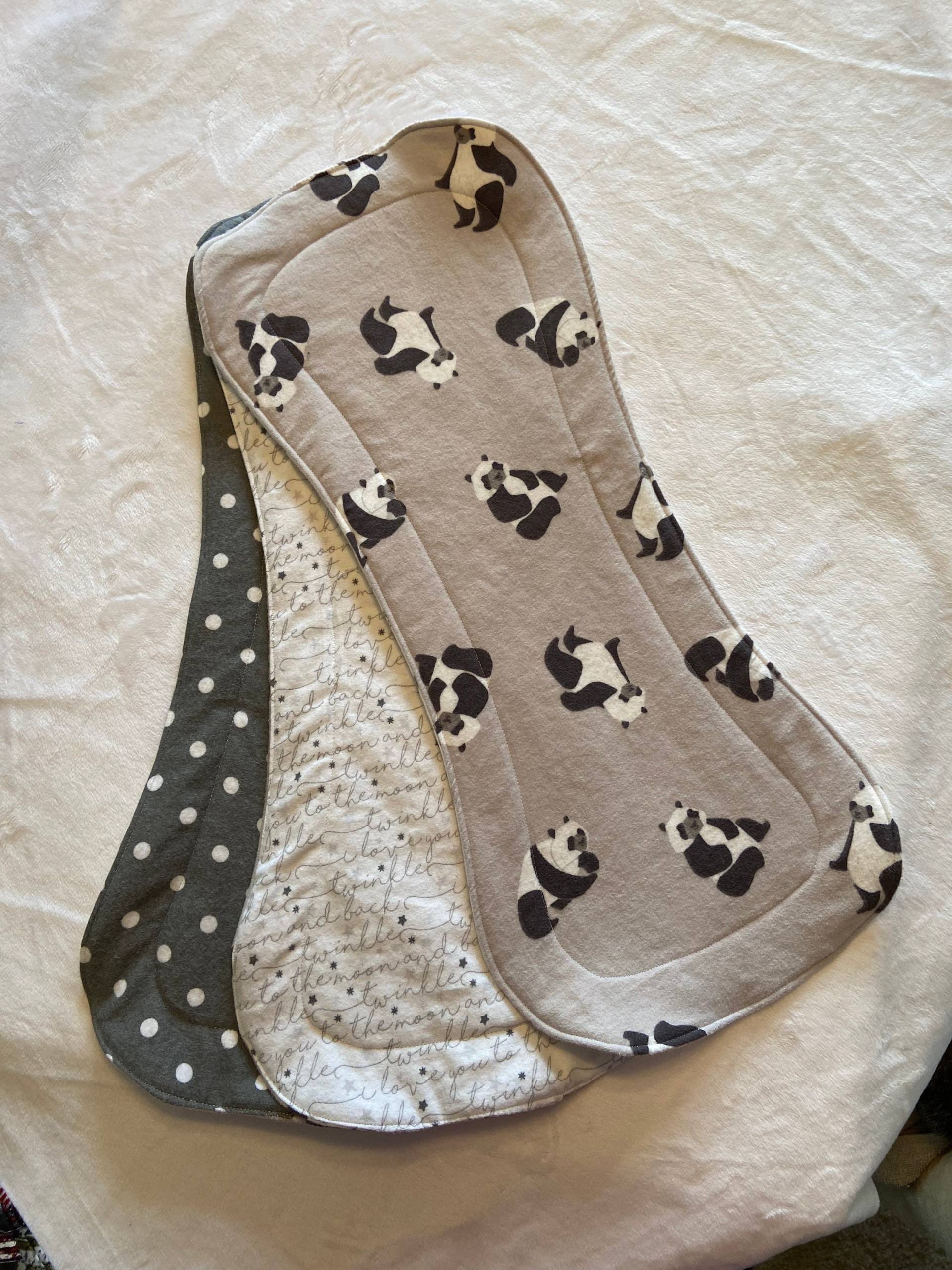 Panda Spucktuch Panda Spucktuch von SewMuchLovebyShannon