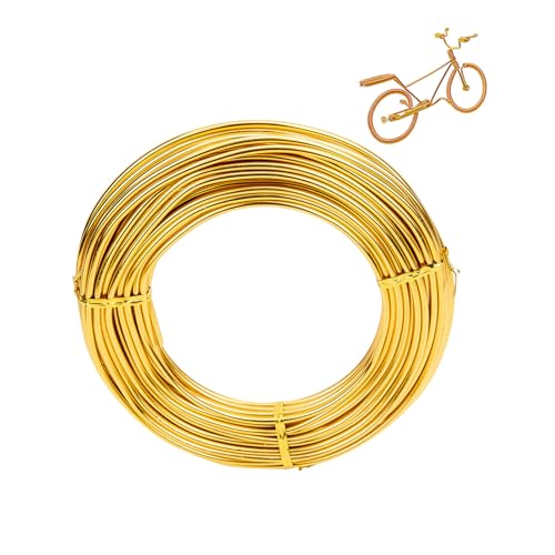 2mm x 20m basteldraht,aluminiumdraht,schmuckdraht,draht zum basteln,aluminium-draht,aluminium craft wire,bindedraht modellierdraht für dekoteile, DIY-skulpturen,kranzherstellung & bonsai-bäume-gold 2mm x 20m basteldraht,aluminiumdraht,schmuckdraht,draht zum basteln,aluminium-draht,aluminium craft wire,bindedraht modellierdraht für dekoteile, DIY-skulpturen,kranzherstellung & bonsai-bäume-gold von Sewokon