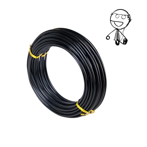 2mm x 30m basteldraht,aluminiumdraht,schmuckdraht,draht zum basteln,aluminium-draht,aluminium craft wire,bindedraht modellierdraht für dekoteile, DIY-skulpturen,kranzherstellung & bonsai-bäume-schwarz 2mm x 30m basteldraht,aluminiumdraht,schmuckdraht,draht zum basteln,aluminium-draht,aluminium craft wire,bindedraht modellierdraht für dekoteile, DIY-skulpturen,kranzherstellung & bonsai-bäume-schwarz von Sewokon