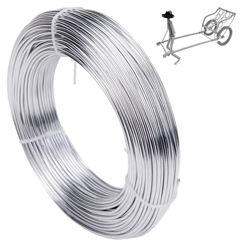 3mm x 10m basteldraht,aluminiumdraht,schmuckdraht,draht zum basteln,aluminium-draht,aluminium craft wire,bindedraht modellierdraht für dekoteile, DIY-skulpturen,kranzherstellung & bonsai-bäume-silber 3mm x 10m basteldraht,aluminiumdraht,schmuckdraht,draht zum basteln,aluminium-draht,aluminium craft wire,bindedraht modellierdraht für dekoteile, DIY-skulpturen,kranzherstellung & bonsai-bäume-silber von Sewokon