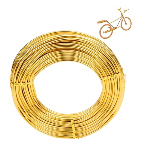 3mm x 15m basteldraht,aluminiumdraht,schmuckdraht,draht zum basteln,aluminium-draht,aluminium craft wire,bindedraht modellierdraht für dekoteile, DIY-skulpturen,kranzherstellung & bonsai-bäume-gold 3mm x 15m basteldraht,aluminiumdraht,schmuckdraht,draht zum basteln,aluminium-draht,aluminium craft wire,bindedraht modellierdraht für dekoteile, DIY-skulpturen,kranzherstellung & bonsai-bäume-gold von Sewokon