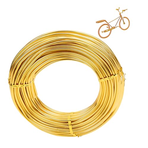 3mm x 20m basteldraht,aluminiumdraht,schmuckdraht,draht zum basteln,aluminium-draht,aluminium craft wire,bindedraht modellierdraht für dekoteile, DIY-skulpturen,kranzherstellung & bonsai-bäume-gold 3mm x 20m basteldraht,aluminiumdraht,schmuckdraht,draht zum basteln,aluminium-draht,aluminium craft wire,bindedraht modellierdraht für dekoteile, DIY-skulpturen,kranzherstellung & bonsai-bäume-gold von Sewokon