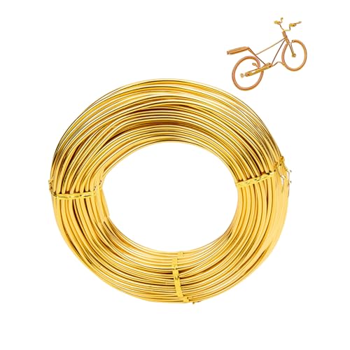2mm x 50m basteldraht,aluminiumdraht,schmuckdraht,draht zum basteln,aluminium-draht,aluminium craft wire,bindedraht modellierdraht für dekoteile, DIY-skulpturen,kranzherstellung & bonsai-bäume-gold 2mm x 50m basteldraht,aluminiumdraht,schmuckdraht,draht zum basteln,aluminium-draht,aluminium craft wire,bindedraht modellierdraht für dekoteile, DIY-skulpturen,kranzherstellung & bonsai-bäume-gold von Sewokon