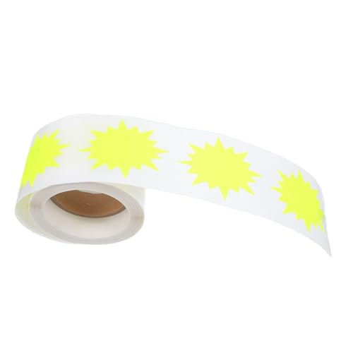 200 Stück Fluoreszierende Aufkleber für Verkaufsaktionen Beschilderung für Einzelhandel und Garagenverkäufe Leuchtendes Selbstklebend 200 Stück Fluoreszierende Aufkleber für Verkaufsaktionen Beschilderung für Einzelhandel und Garagenverkäufe Leuchtendes Selbstklebend von Sewroro