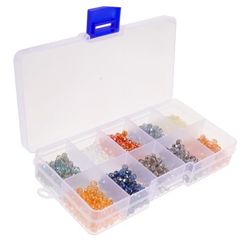 Sewroro 1 Karton Glasperlen zum Auffädeln in Aufbewahrungsbox Bunte DIY Bastelperlen für Schmuckherstellung Armbänder Halsketten Glatte Oberfläche Langlebig und Hautfreundlich Sewroro 1 Karton Glasperlen zum Auffädeln in Aufbewahrungsbox Bunte DIY Bastelperlen für Schmuckherstellung Armbänder Halsketten Glatte Oberfläche Langlebig und Hautfreundlich von Sewroro