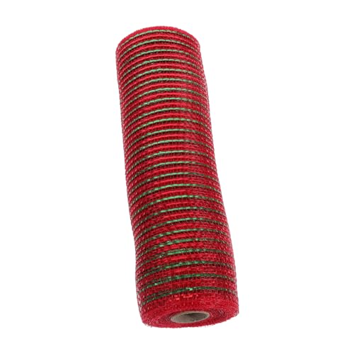 Sewroro 1 Rolle Bunte Mesh Ribbons für Diy Dekoration für Weihnachten und Festlichkeiten Strapazierfähiges Polyester Vielseitig Einsetzbar für Kreative Bastelprojekte Sewroro 1 Rolle Bunte Mesh Ribbons für Diy Dekoration für Weihnachten und Festlichkeiten Strapazierfähiges Polyester Vielseitig Einsetzbar für Kreative Bastelprojekte von Sewroro