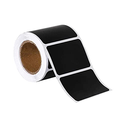 Sewroro 1 Rolle DIY Namensetiketten Aufkleber Wasserdichte Selbstklebende PVC Sticker für Küche Büro und pro Rolle Einfach Beschreibbar und Wiederverwendbar von Sewroro