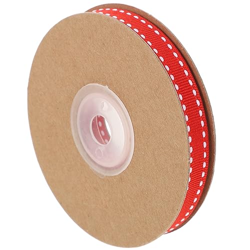 Sewroro 1 Rolle Dekorationsband Polyester Rot für Bastelarbeiten Hochzeits und Geschenkverpackungen Langlebig und Leicht zu Schneiden für Projekte Sewroro 1 Rolle Dekorationsband Polyester Rot für Bastelarbeiten Hochzeits und Geschenkverpackungen Langlebig und Leicht zu Schneiden für Projekte von Sewroro