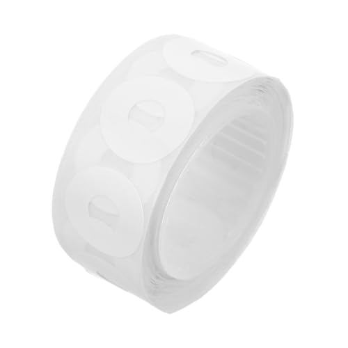 Sewroro 1 Rolle Reparaturaufkleber Losenblatt Lochverstärkungen Für Ringbücher Lochetiketten Aus Papier Lochverstärker Aus Papier Hefterlochverstärkungsaufkleber Locherverstärker Weiß Pvc von Sewroro