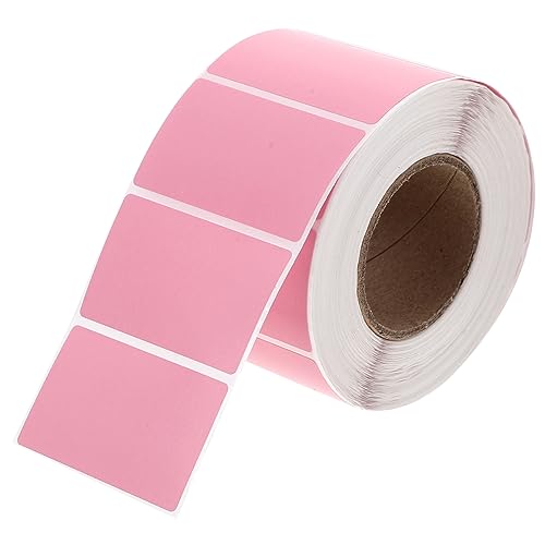 Sewroro 1 Rolle Selbstklebende Thermoetiketten Farbe Druckbare Wetterfeste Etiketten für DIY Anwendungen für Organisation und Beschriftungen von Sewroro