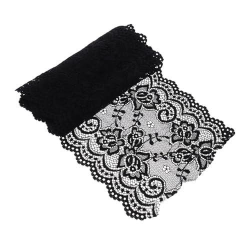 Sewroro 1 Rolle Spitze Dünn Geblümt Breit Dehnbar Nähband Nähbesatz Band Besticktes Besatzband Häkelbesatz Zum Nähen Stickbesatz Zum Nähen DIY Bastelbesatz Schwarzes Nylon Sewroro 1 Rolle Spitze Dünn Geblümt Breit Dehnbar Nähband Nähbesatz Band Besticktes Besatzband Häkelbesatz Zum Nähen Stickbesatz Zum Nähen DIY Bastelbesatz Schwarzes Nylon von Sewroro