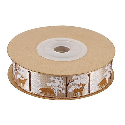 Sewroro 1 Rolle Weihnachtliches Geschenkband Bunte Tiermuster für DIY Dekoration und Basteln für Weihnachtsfeiern und Festliche Anlässe Sewroro 1 Rolle Weihnachtliches Geschenkband Bunte Tiermuster für DIY Dekoration und Basteln für Weihnachtsfeiern und Festliche Anlässe von Sewroro