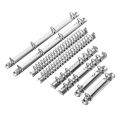 Sewroro 1 Satz Aktenschoner Teiliges Ringbuch Zubehör für Lose Metall Ordner mit Einstellbarem Mechanismus für Notizbücher und Planer Sewroro 1 Satz Aktenschoner Teiliges Ringbuch Zubehör für Lose Metall Ordner mit Einstellbarem Mechanismus für Notizbücher und Planer von Sewroro