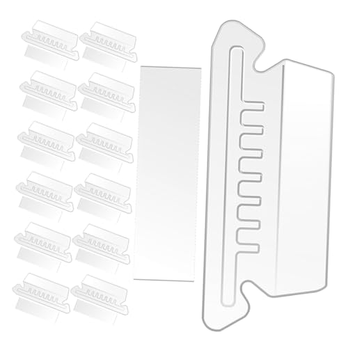 Sewroro 1 Satz Hängende Ordneretiketten aus PVC Transparente Etiketten mit Einlagen für Einfache Klassifizierung von Dokumenten Langlebig und Benutzerfreundlich für Hängende Aktenordner von Sewroro