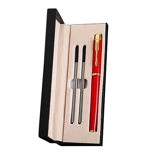 Sewroro 1 Satz Metall Kugelschreiber für Business Events Elegante Gelstifte Schwarz Perfektes für Konferenzen und Büro Design für Lange Schreibzeiten von Sewroro
