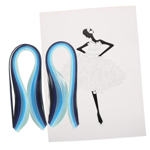 Sewroro 1 Satz Papier Quilling Set mit Verschiedenen Farben DIY Bastelwerkzeug für Kartenherstellung Hochwertiger Papierstreifen und Nachzeichnungspapier für Kreative Projekte für Sewroro 1 Satz Papier Quilling Set mit Verschiedenen Farben DIY Bastelwerkzeug für Kartenherstellung Hochwertiger Papierstreifen und Nachzeichnungspapier für Kreative Projekte für von Sewroro