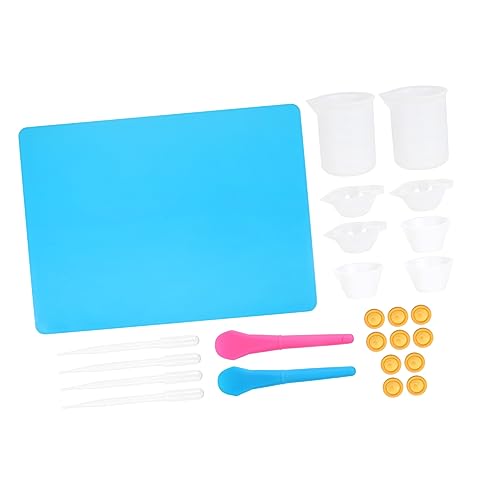 Sewroro 1 Satz Silikon Mischbecher Set Teiliges DIY Set für Präzises und von Farben Klebstoffen und Pigmenten für Kreative Projekte und Bastelarbeiten von Sewroro