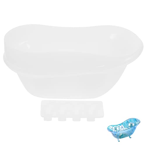 Sewroro 1 Satz Silikonform für DIY Badewannenablage Wiederverwendbare Gießform für Epoxidharz Flexibel Langlebig und Leicht zu Entformen für Kreative Bastelprojekte von Sewroro