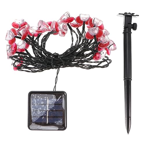 Sewroro 1 Satz Solar LED Gartenlichter mit Solar Ladybug Lichtern Lange Lichterkette für Garten und Partydekoration für und Feiern Sewroro 1 Satz Solar LED Gartenlichter mit Solar Ladybug Lichtern Lange Lichterkette für Garten und Partydekoration für und Feiern von Sewroro
